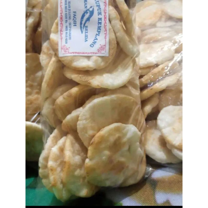 

Kemplang panggang isi 10/pc+sambal