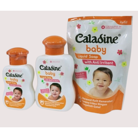 Caladine Baby Liquid Soap Mengatasi Iritasi Kulit Bayi#Caladine Baby Sabun Mandi Cair