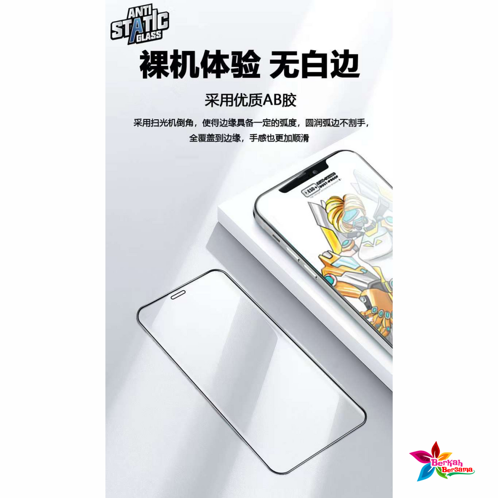 ANTI STATIC ESD TEMPERED GLASS TG ANTI GORES KACA BENING KUALITAS IMPORT JAPAN FOR XIAOMI REDMI A1 2022 7 8 9 9A 9C 10C 10A 10 12 12C NOTE 8 9 10 11 12 PRO POCO X3 X3 PRO X4 X4 PRO F4 C30 C31 C40 A+ A2 A2+ POCO F4 GT M3 M4 PRO M5 X5  BB8342