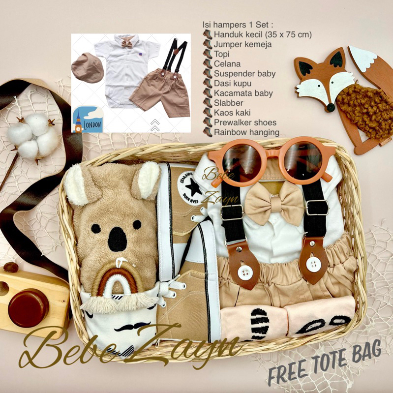 { Bebe Zayn Hampers } Little Prince Series 0-9 bulan | Newborn Baby Gift Set | Hampers Baby | Kado Lahiran Bayi