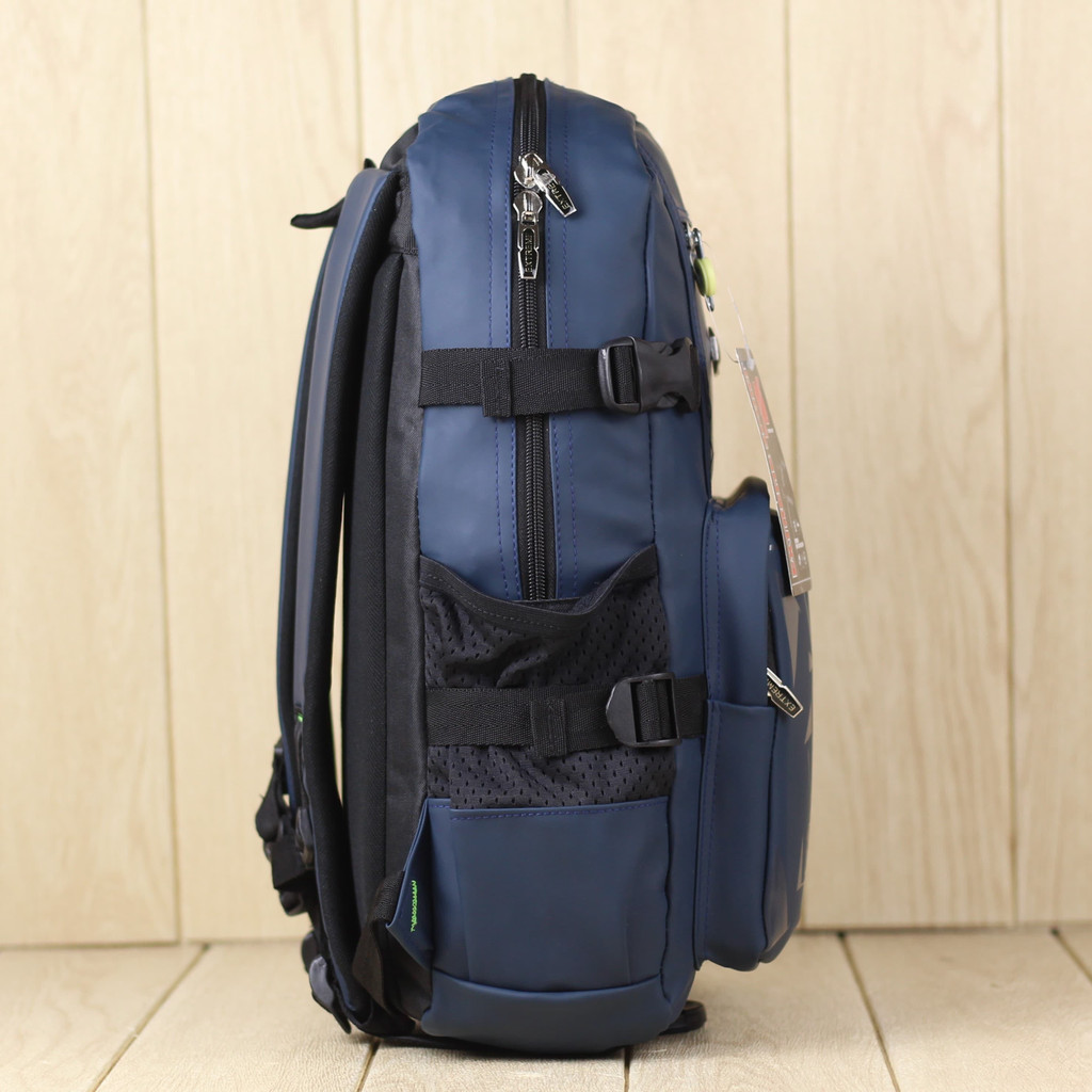 Tas Punggung Outdoor Extreme Waterproof Navy Tebal Murah Ransel Kerja Pria Sekolah Anak SMP SMA Tas Kerja Dinas Bisa Cod Pesan Banyak Nyaman Di punggung Muat Laptop Free Raincover