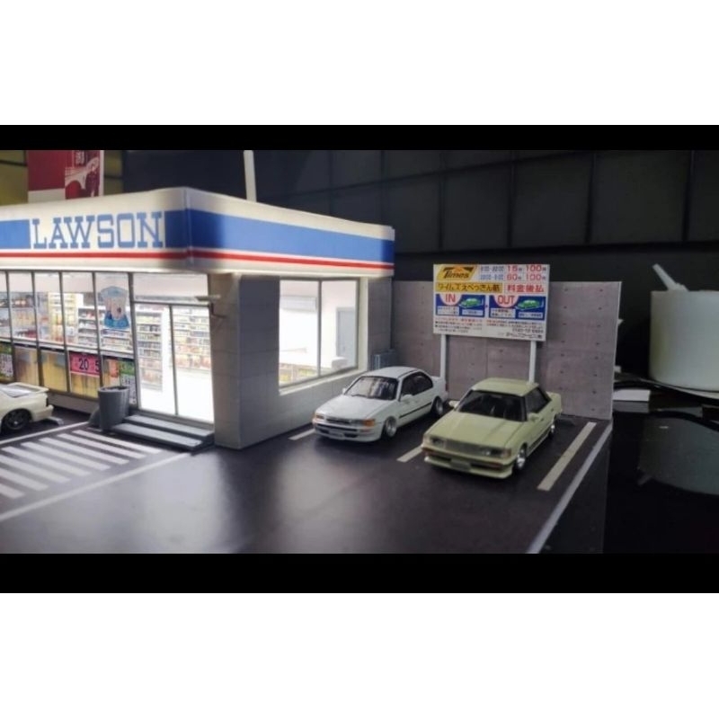 Diorama Diecast, Lawson skala 64