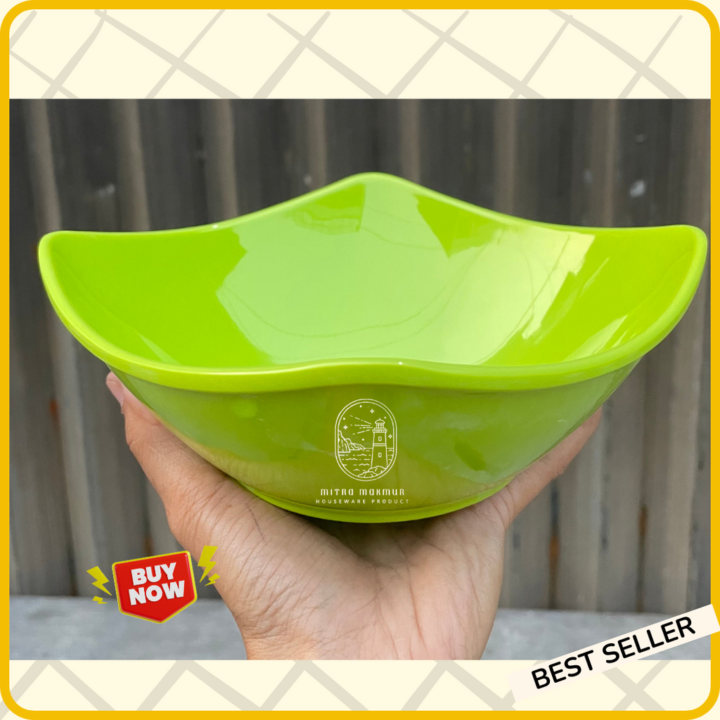 SALE!! MANGKUK MELAMIN MEI SHING KOTAK G 5977 MANGKOK MELAMIN BPA FREE MANGKUK SOUP MURAH