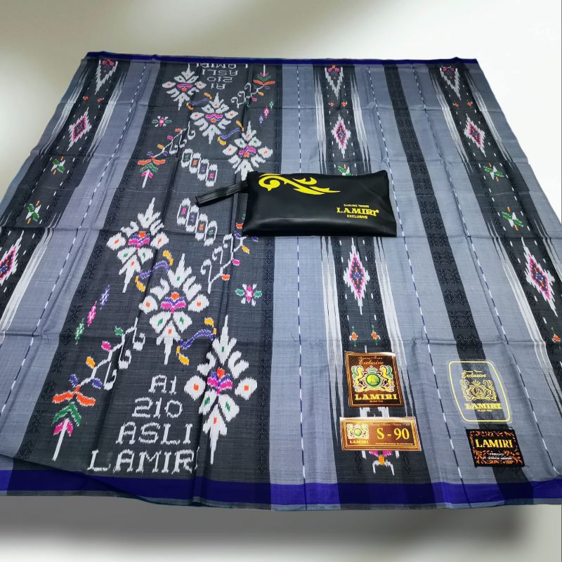 LAMIRI S90 MGT JENTIK ORIGINAL SUTRA JAHIT TENGAH | SARUNG LAMIRI S90 ORIGINAL | PEMBAYARAN BISA COD