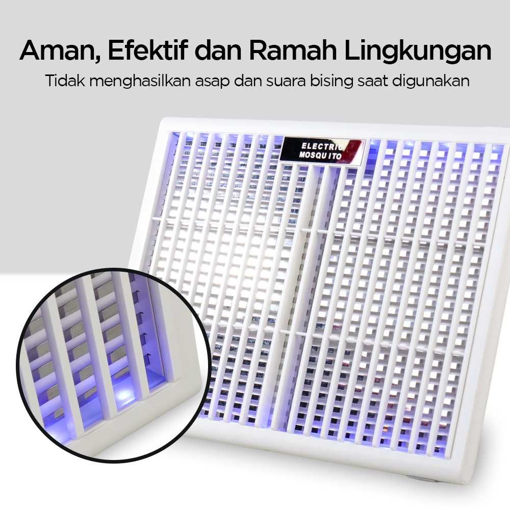 Lampu LED UV Anti Nyamuk Mosquito Killer Lamp Lampu Perangkap Nyamuk Aman Efektif Ramah Lingkungan Berkualitas