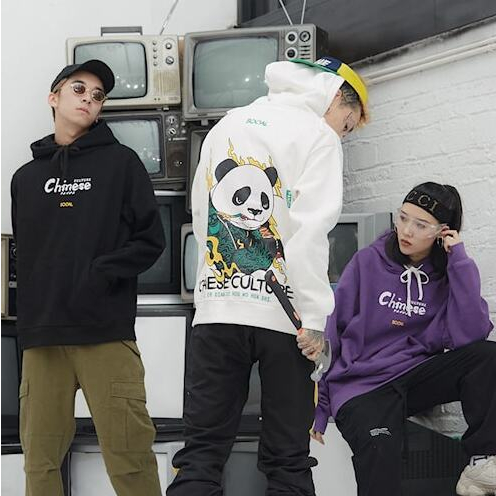 Hoodie Hodie Hoddie Hodi Hody Sweater Sweeter Sweter Panda Big Size Oversize Anak Anak Pria Wanita L