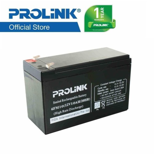 Baterai Aki Kering UPS Prolink 12V8.2Ah 12V 8.2Ah 12V 10 AH