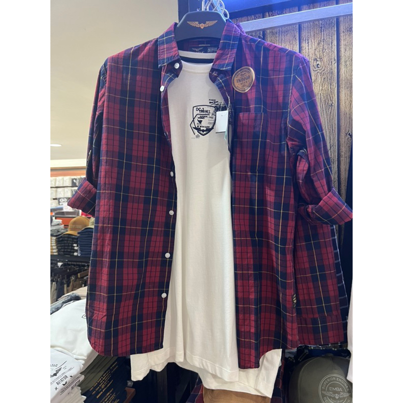 Kemeja Pria brand EMBA CLASSIC , Flanel Pria EMBA CLASSIC