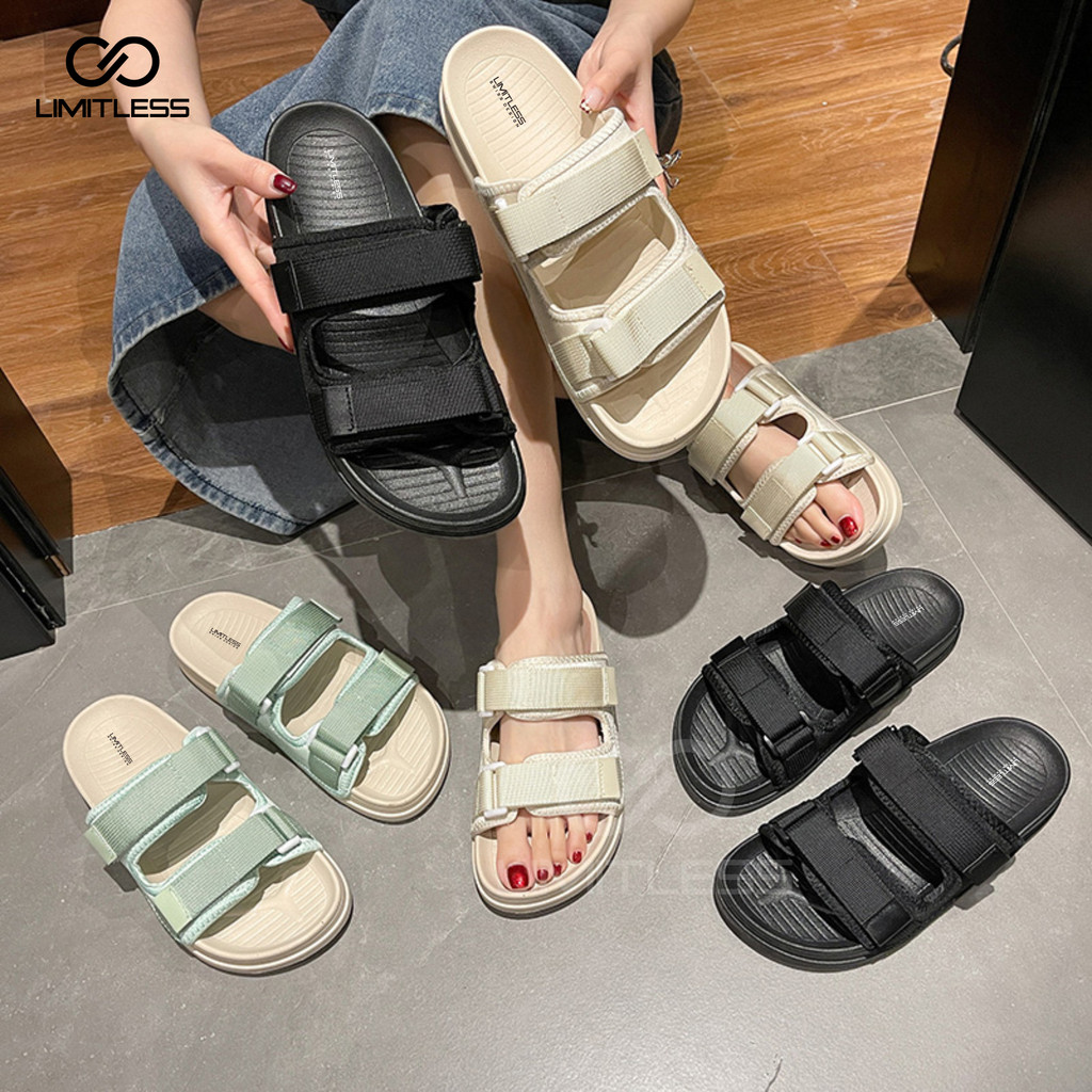 Sandal Selop Wanita Dewasa MOSE Terbaru 2023 Premium Sendal Wanita Kekinian Casual Sandal Cewek Slide Santai