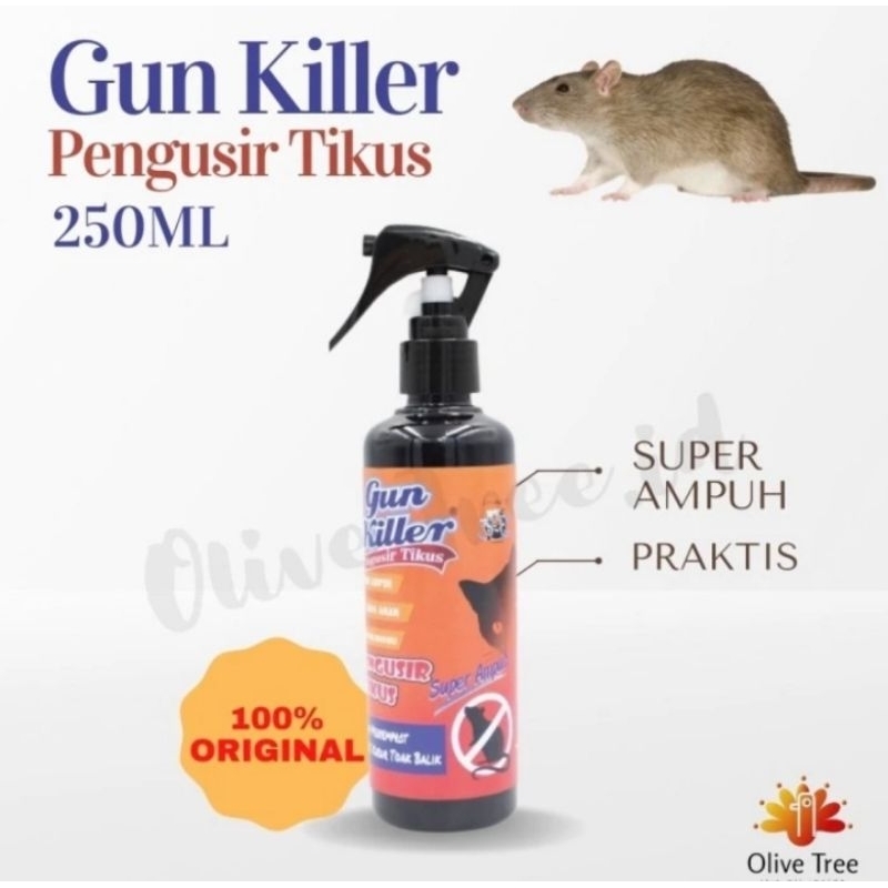 Pengusir Tikus Super Ampuh Spray Pengusir Tikus Pembasmi Tikus Rumah