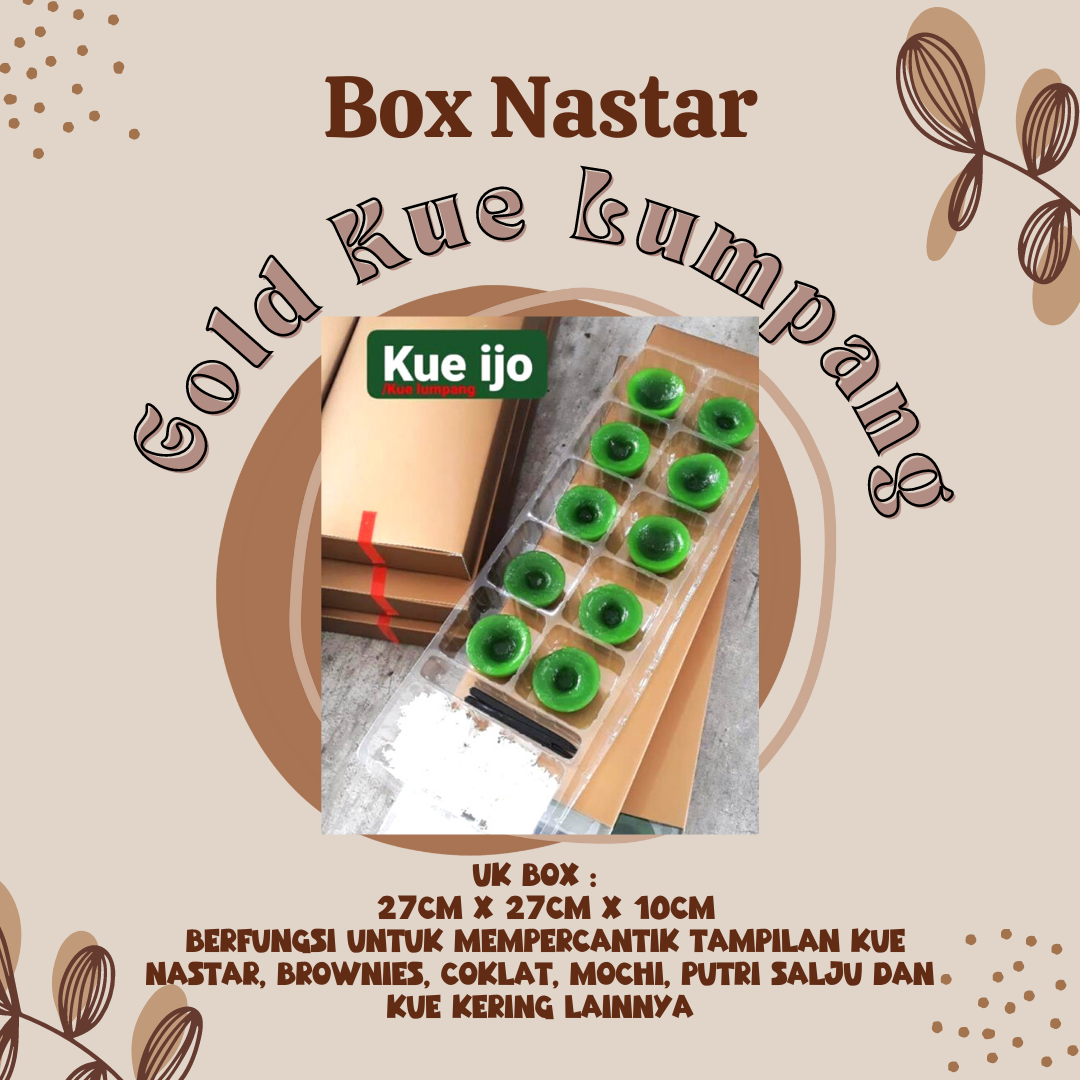 

DUS KUE LUMPANG 100 SET + CARGO JAWA