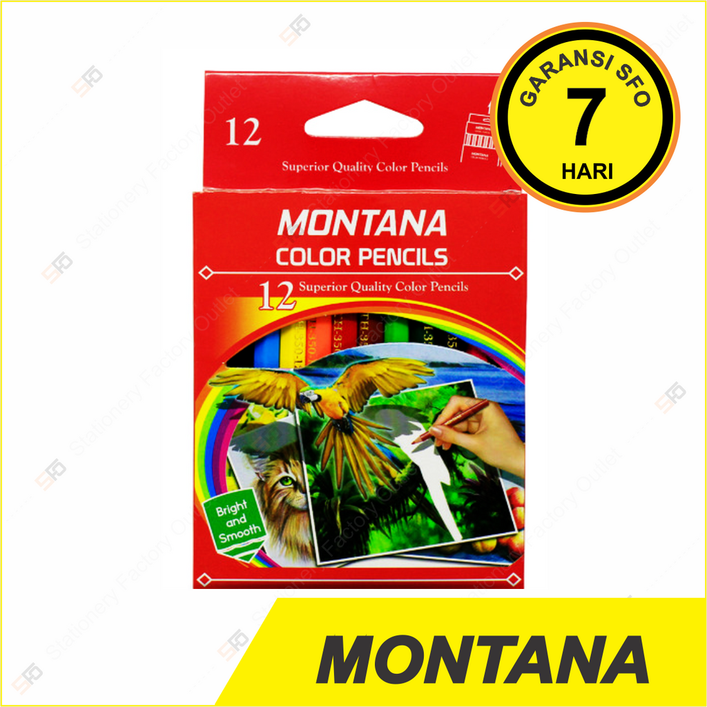 

Pensil Warna Montana isi 12 Mini - TH-350-12 - SFO Semarang Official