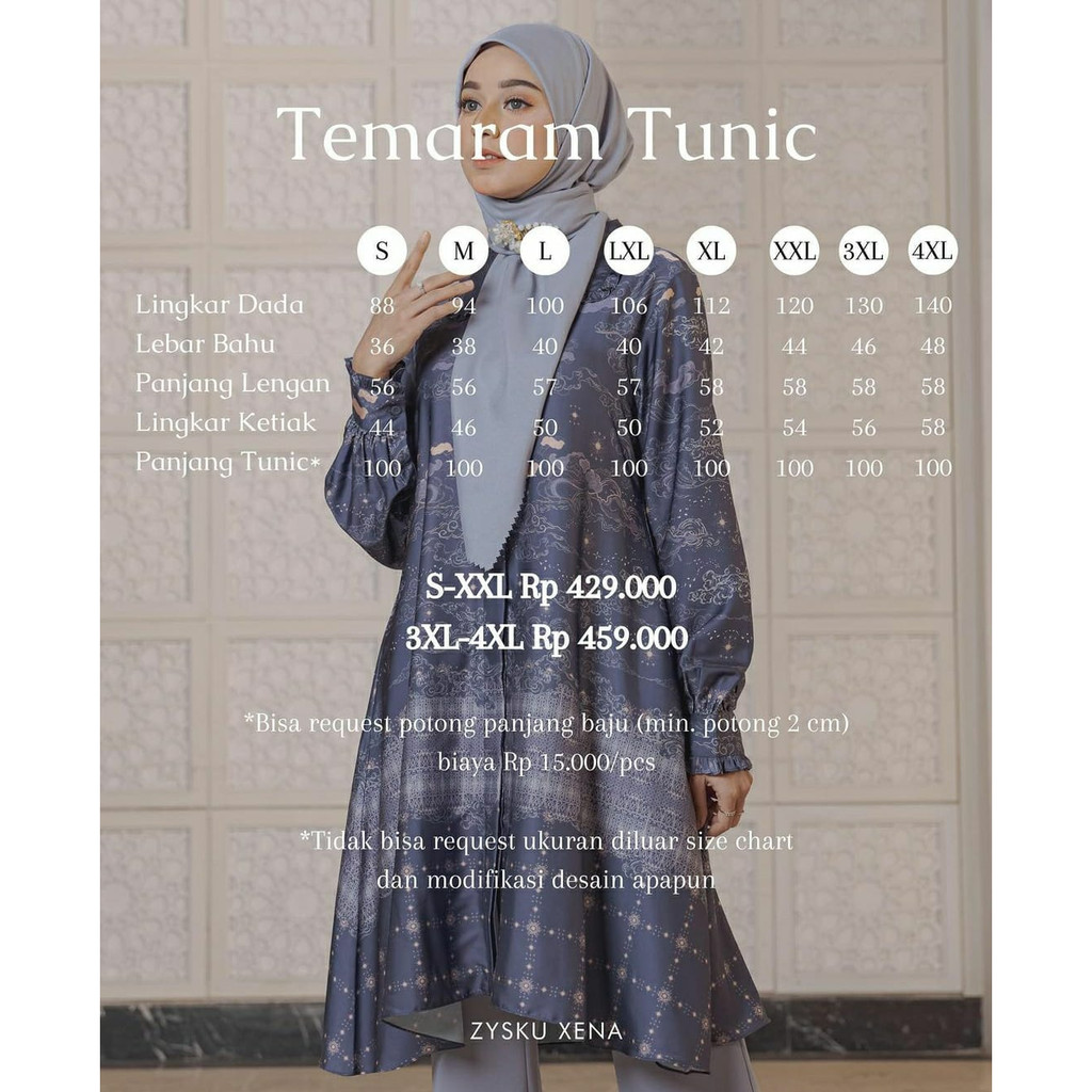 Temaram Tunic - 3 Warna | Zysku Xena