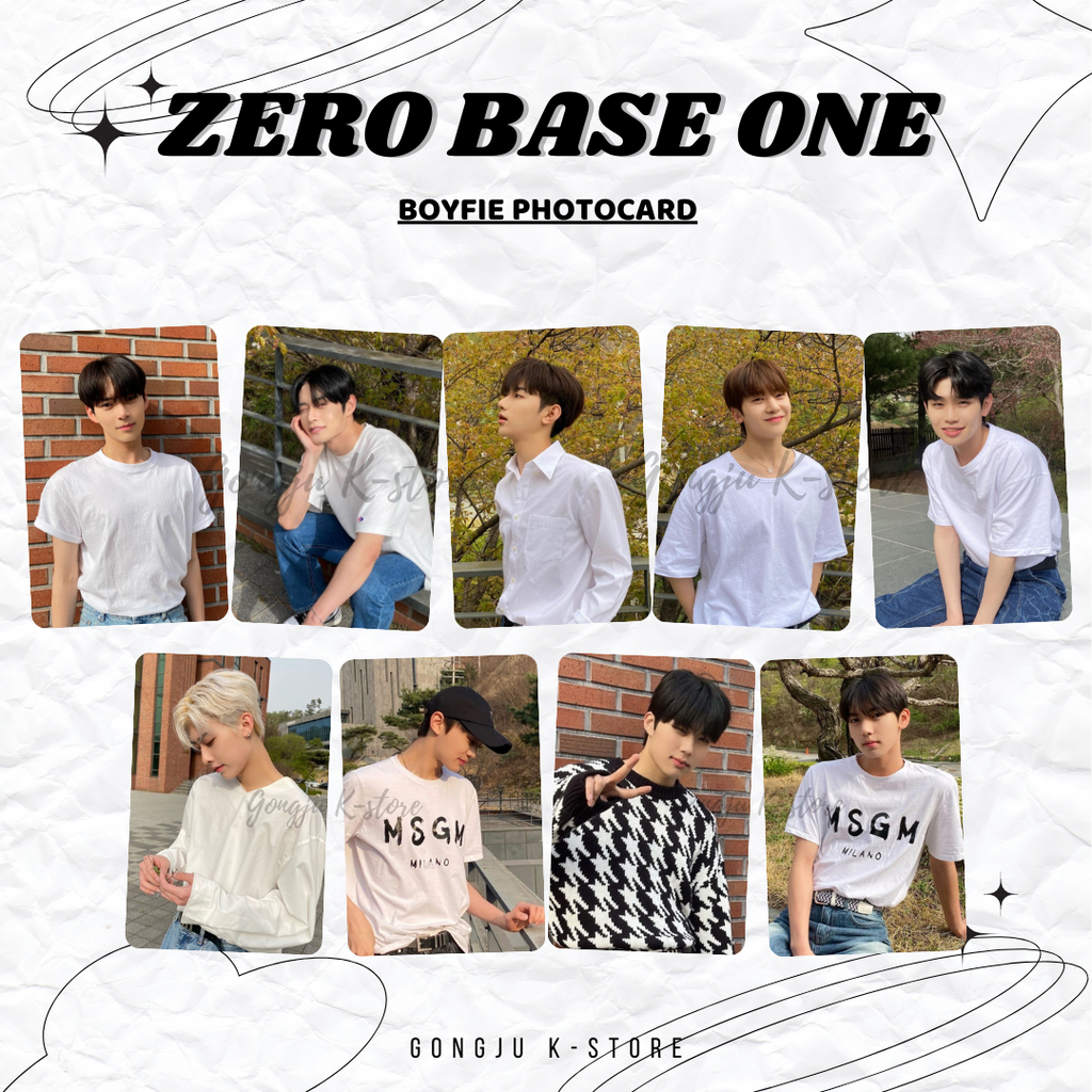 [ COD ] ZERO BASE ONE ZB1 CLASSIC PHOTOCARD