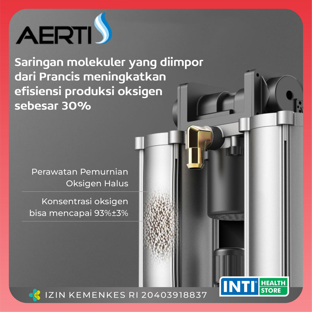 AERTI | Oxygen Concentrator AE-5NW | Konsentrator Oksigen Elektrik