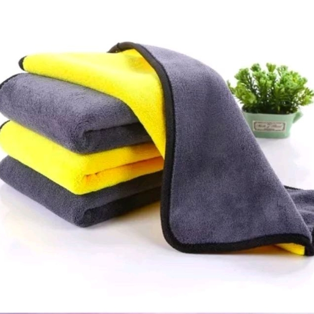 KAIN LAP MOBIL SEPEDA MOTOR SERBAGUNA BAHAN MICROFIBER UK 30*40CM IMPORT