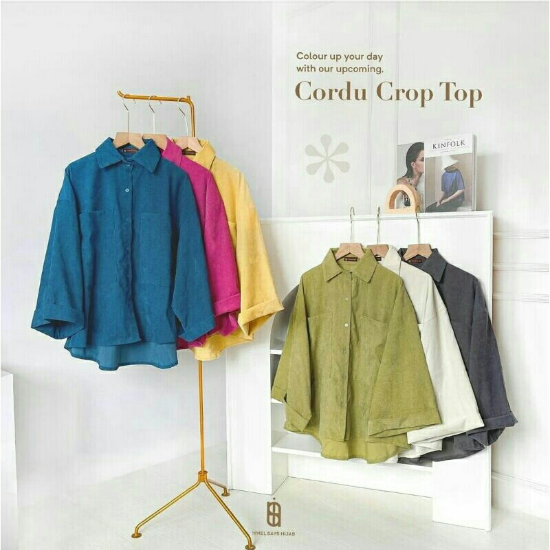 Cordu Crop Top Iymelsayshijab | Crop Top Big Size
