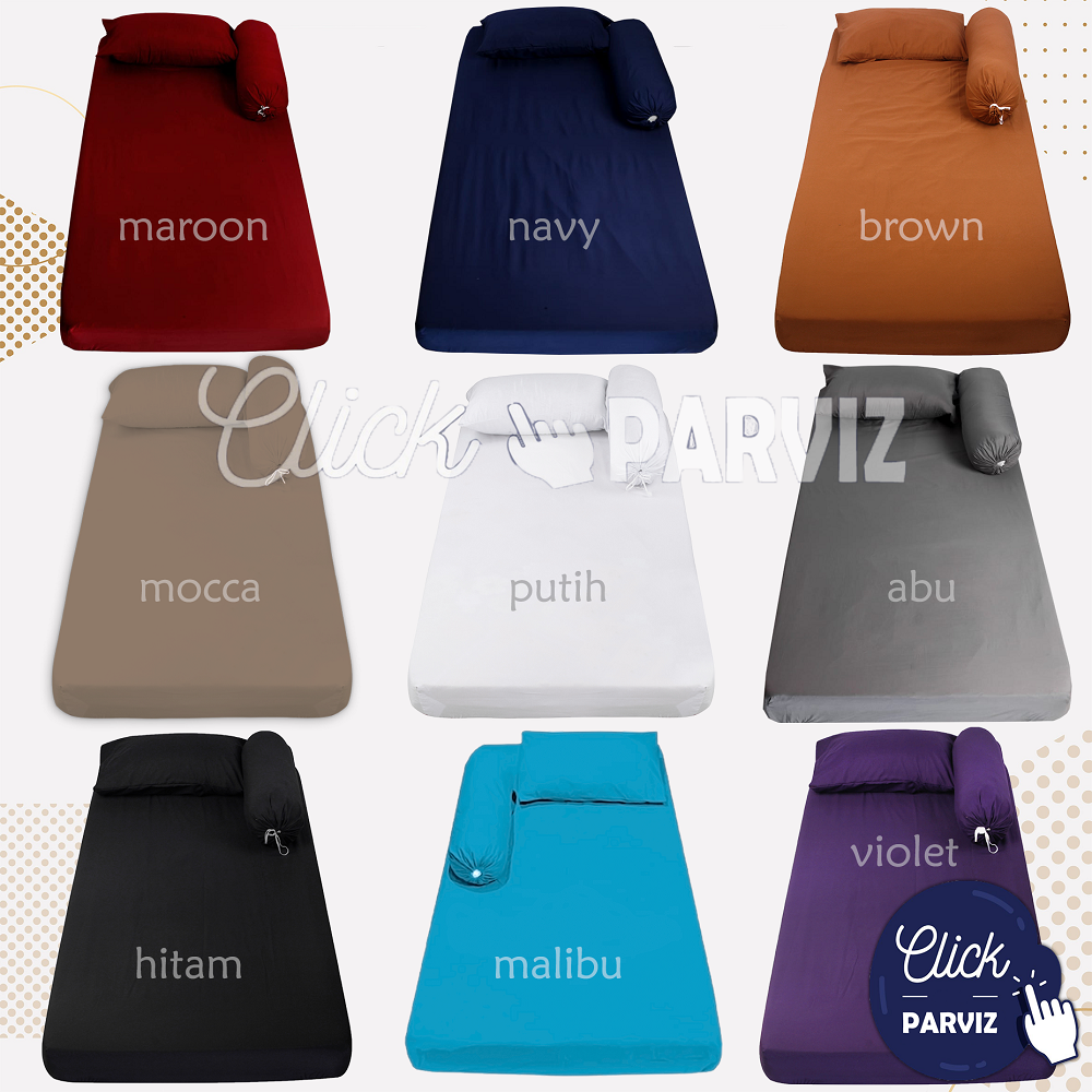 Sarung Kasur Resleting 100x200x15 - 100x200x20 - Sprei Resleting 100x200 Tinggi 15cm, 20cm