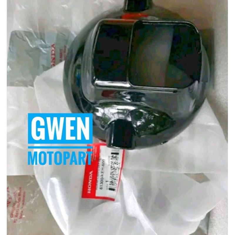 Case Headlight Batok Belakang Lampu Depan Megapro Primus Advance 61300KEH600 Orisinil