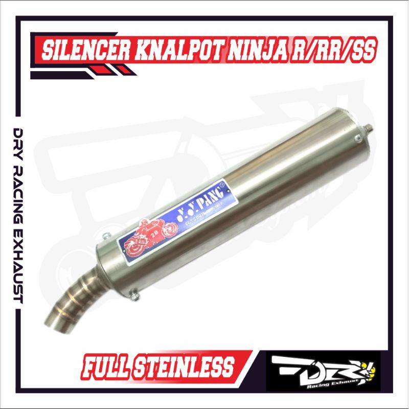SILENCER KNALPOT NINJA R RR SS SATRIA FIZ R YYPANG FULL STENLESS