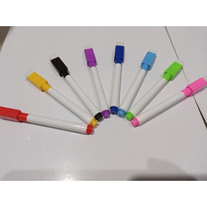

1pcs Spidol Ajaib / Spidol Penghapus / Spidol Bisa di Hapus / Warna Warni Komplit / Best Seller!! Import!!