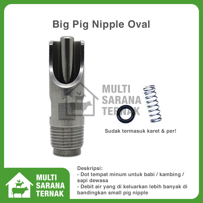 Pig Nipple Drinker Alat Minum Babi Dot Babi Besar