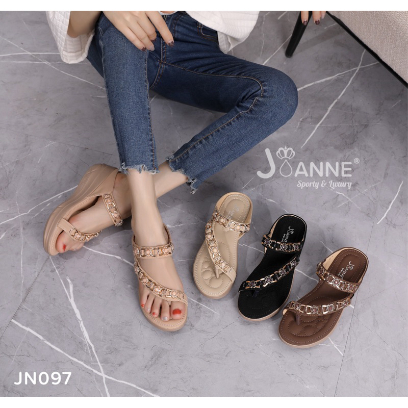 [ORIGINAL] JOANNE Wedges Sandals Sepatu Wanita #JN097