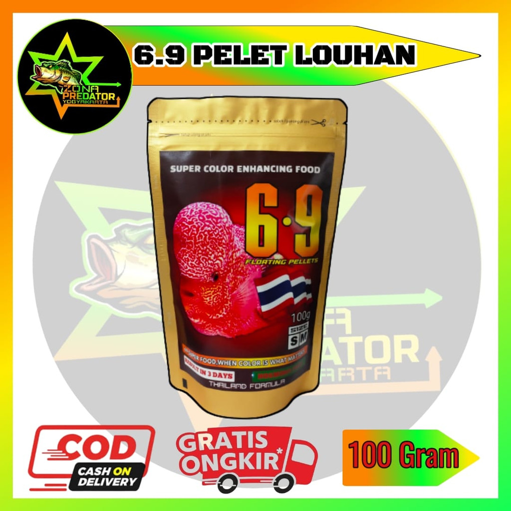 Pelet Louhan Pelet 69 Thailand 100gr Original