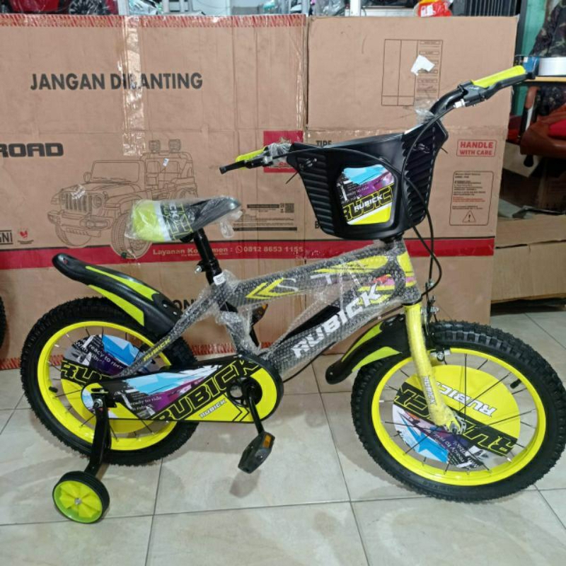 sepeda bmx anak uk 16" ban besar