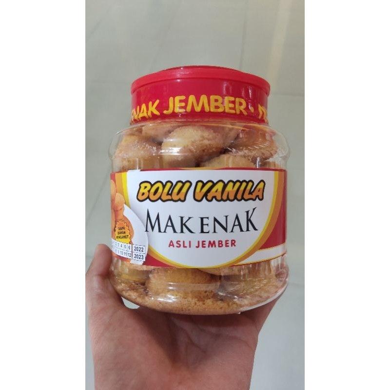 

Bolu Vanila Mak Enak 300g khas Jember