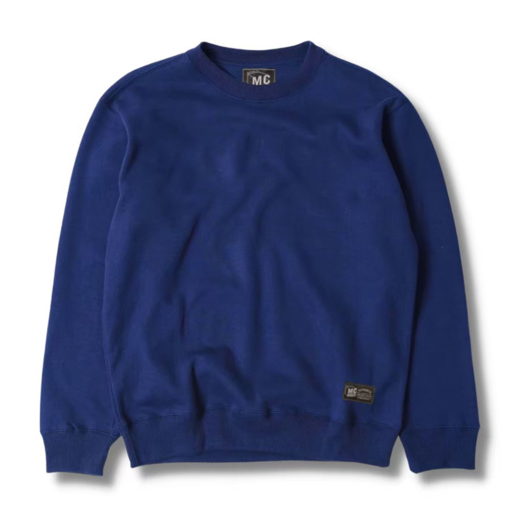 Sweaater Crewneck Mcvois Polos Navy Pria Wanita