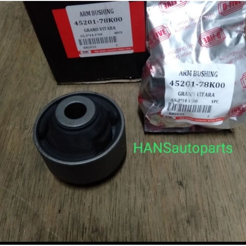 bushing bosing bos arm besar grand Vitara merk dfive Thailand