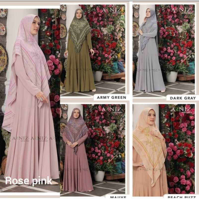 Hanggia set* by Arniz collection ( Dress & Khimar )