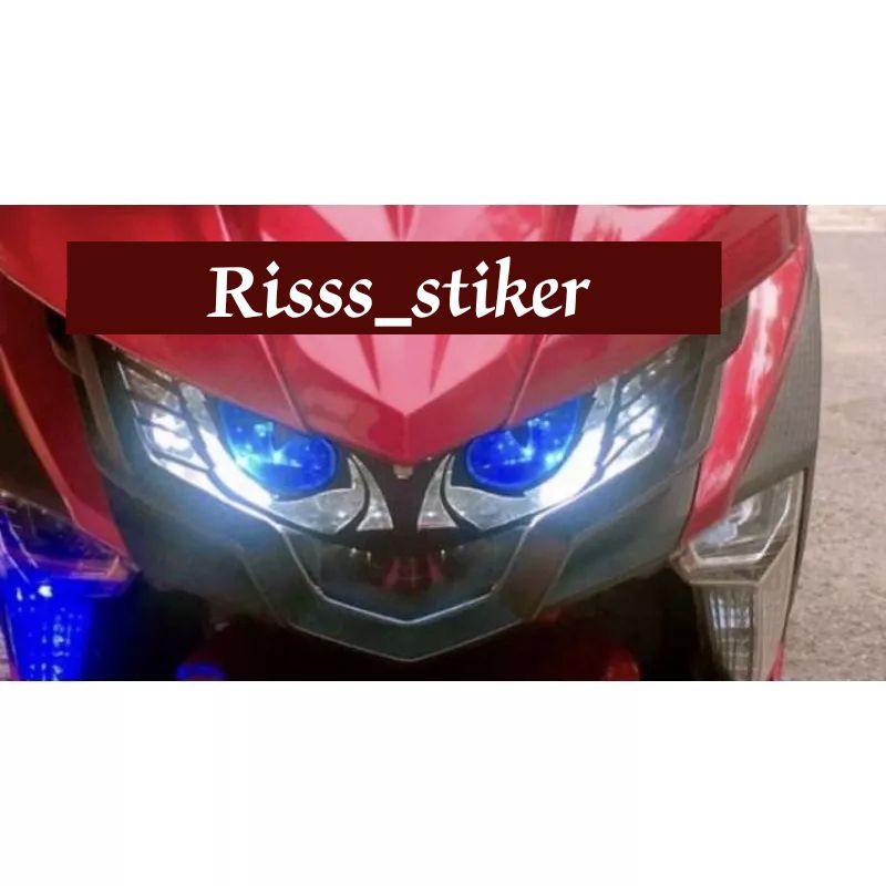 stiker lampu mio soul gt 125