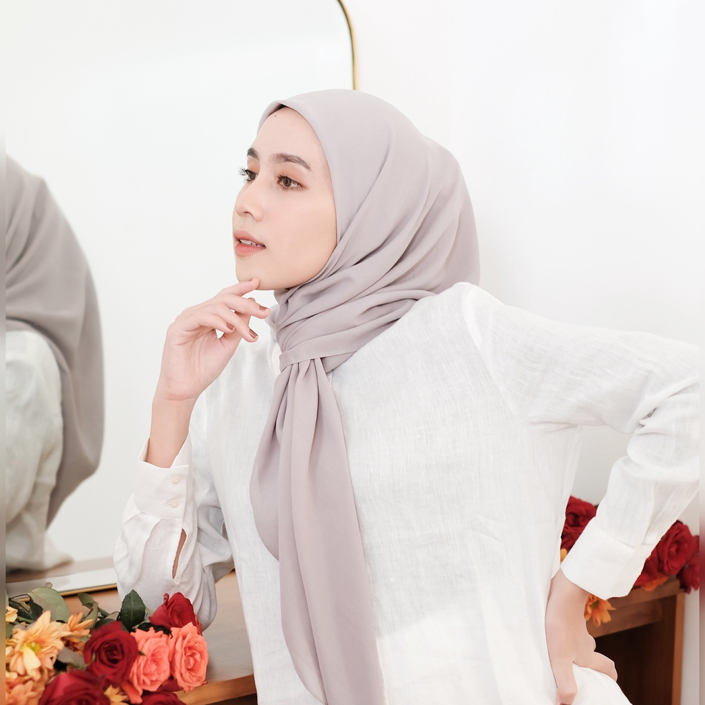 Bella Square Premium Anti Letoy Kerudung Segiempat 50 Warna Terlaris