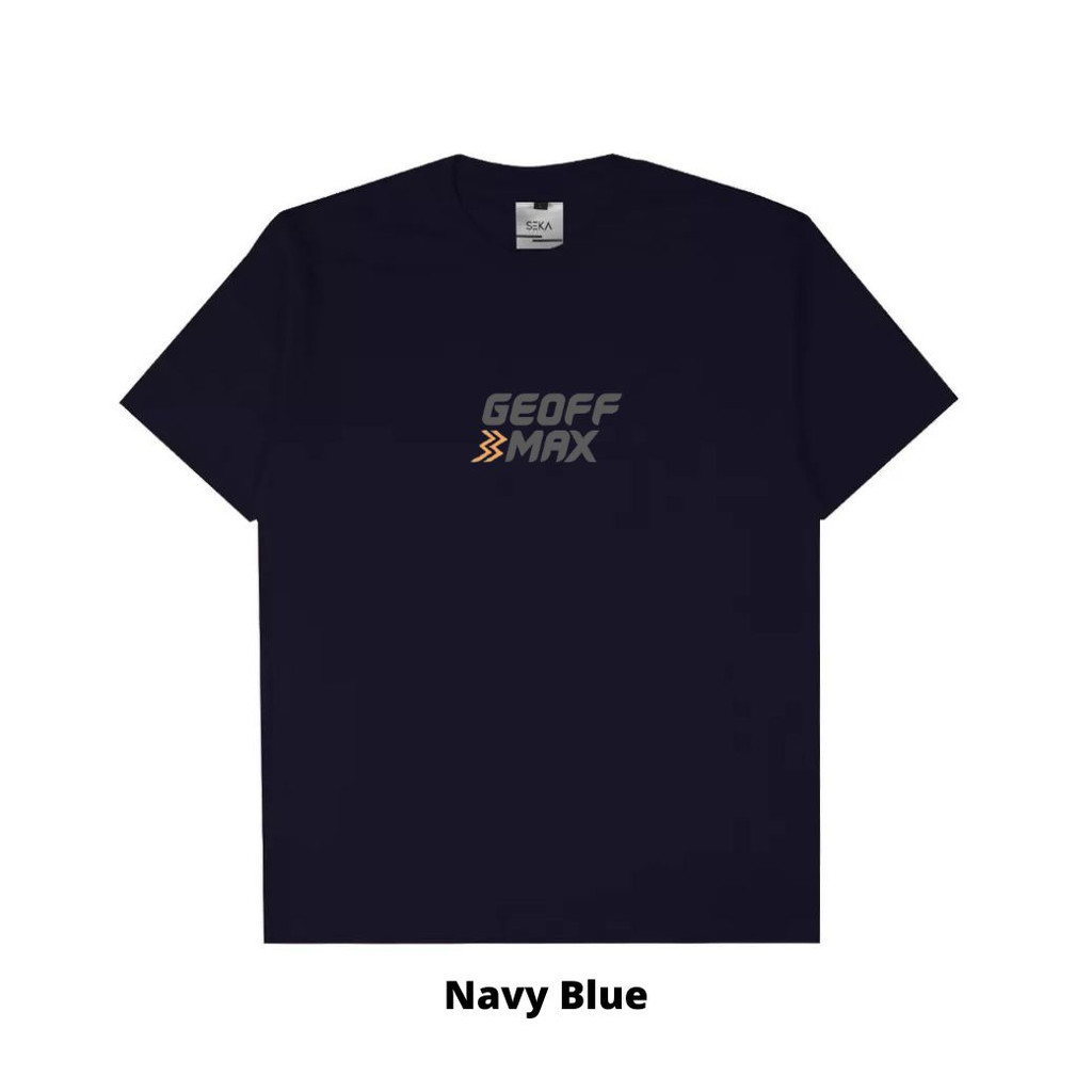 Hipokrit Official Shop - Unisex T-Shirt Navy Blue Geoff Max Dop Size M.L.XL Best Quality Combed 30s