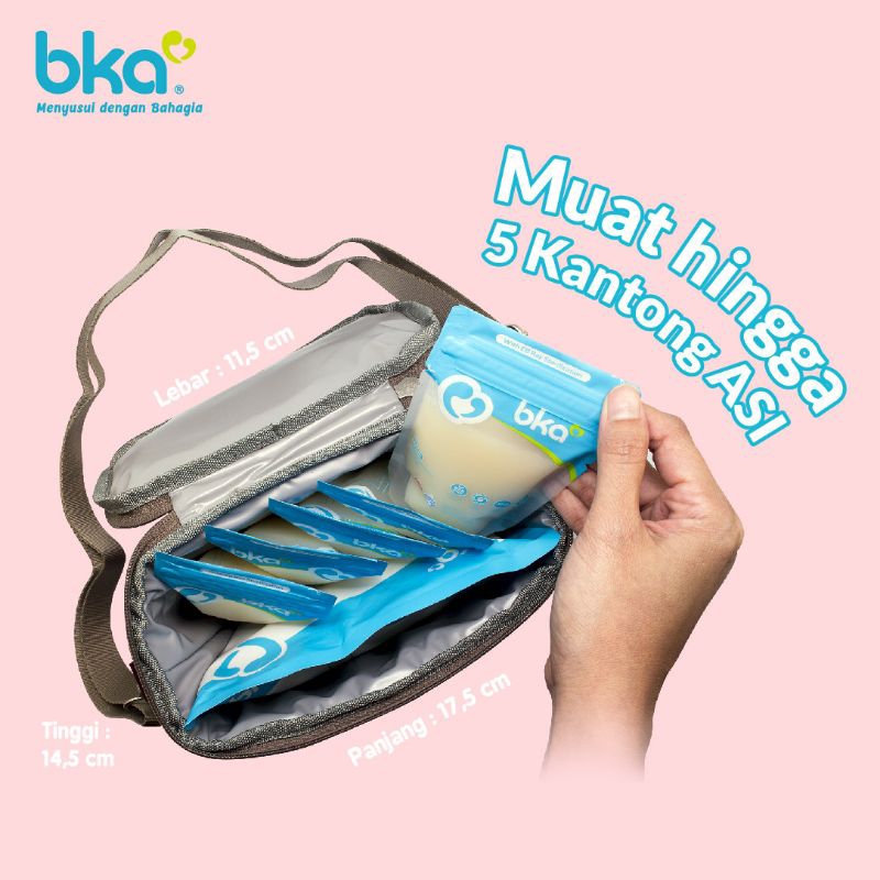 Cooler Bag BKA / Zella Minni Series Cooler Bag / Tas Penyimpanan Asi