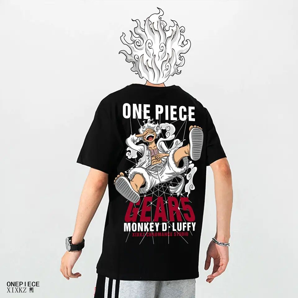 Kaos Anime One Piece Monkey D Luffy Cotton Combeb 24s