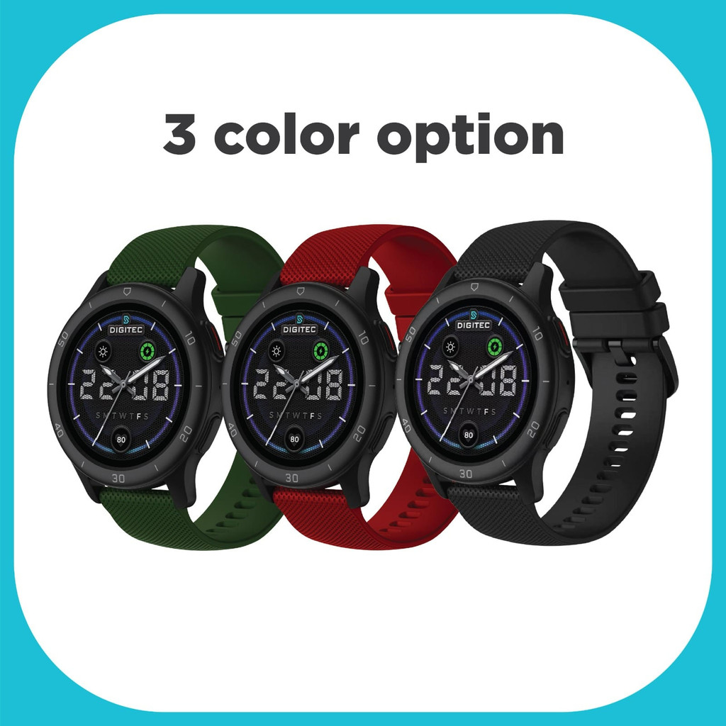 DIGITEC SMART WATCH MODEL FUTURA ORIGINAL 100% GARANSI RESMI 1 TAHUN