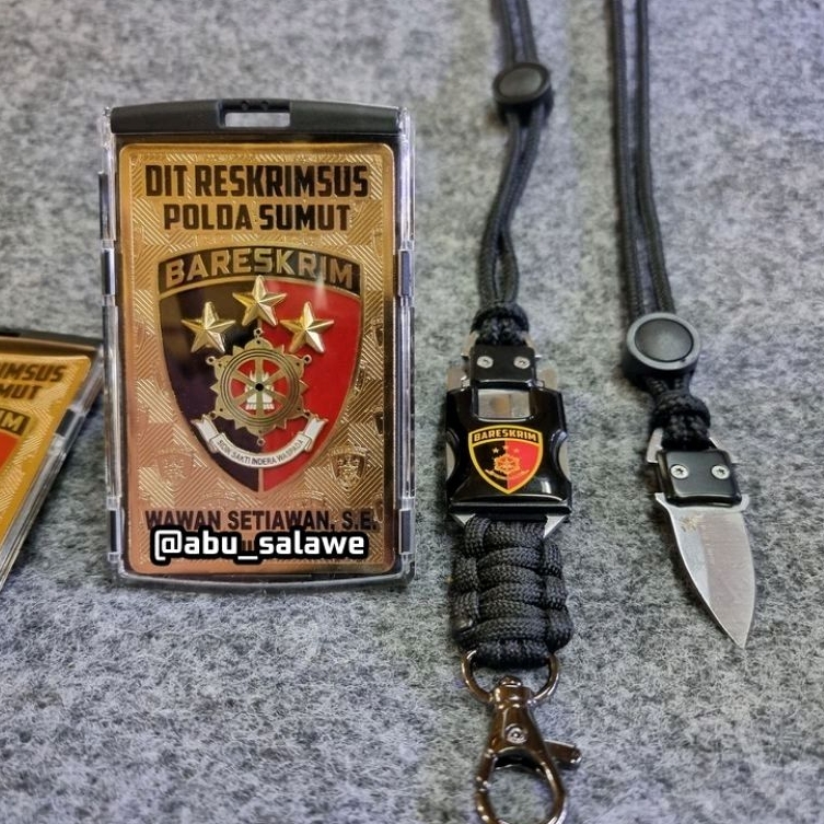 

plat id custom nama logo BARESKRIM