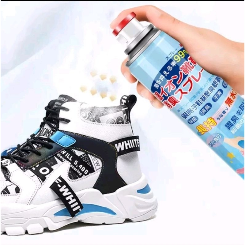 Spray anti bau sepatu semprotan penghilang bau sepatu spray sepatu