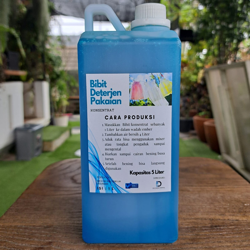 Biang/Konsentrat Deterjen Cair 1 Kg + paket pengental bisa untuk 6,6 Liter Kualitas Bisnis