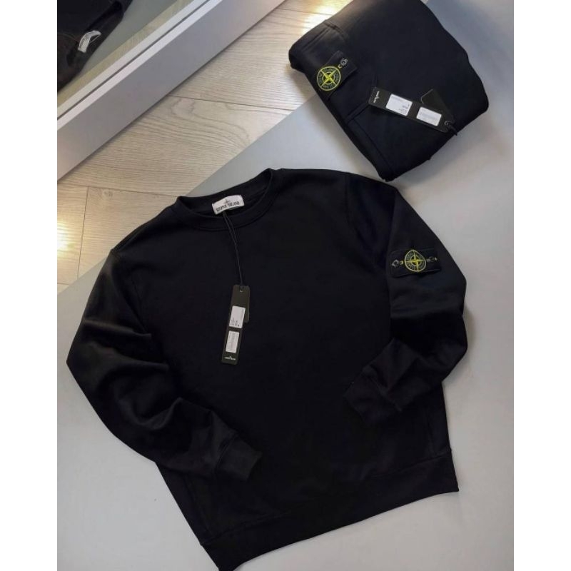CREWNECK SWEATER PRIA ORIGINAL STONE ISLAND MURAH