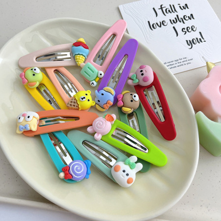 (isi 3pc) Jepit Rambut Anak Karakter Jepit Tiktok Rambut Jepitan Aksesoris