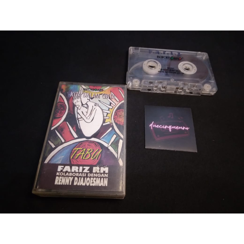 Blackboard - Kita Dalam Cinta Tabu (kaset pita)