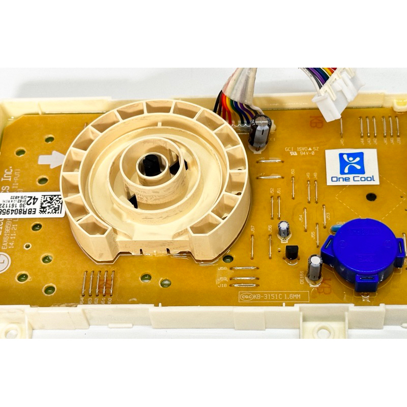 MODUL PCB MESIN CUCI FRONT LOADING LG F1007 F1007NMPW (Panel Display)