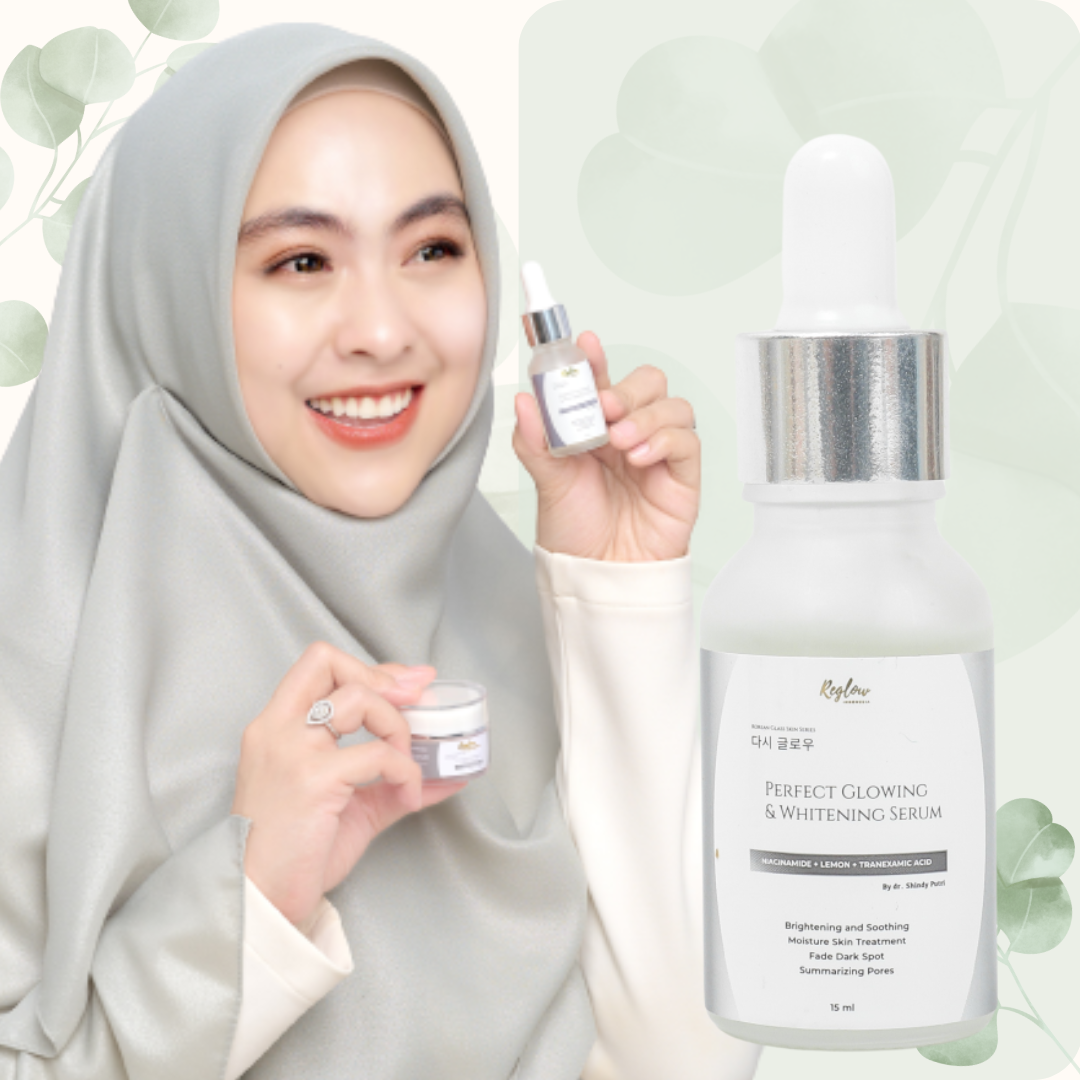 Serum Reglow dr Shindy Skincare Perfect Glowing and Whitening Serum Perawatan Kulit BPOM