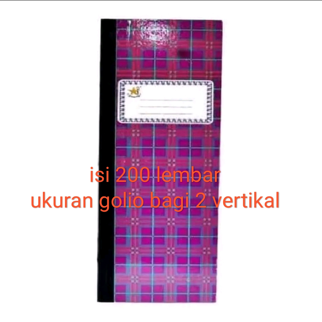 

buku tulis bastar baster bintang obor isi 200 lembar