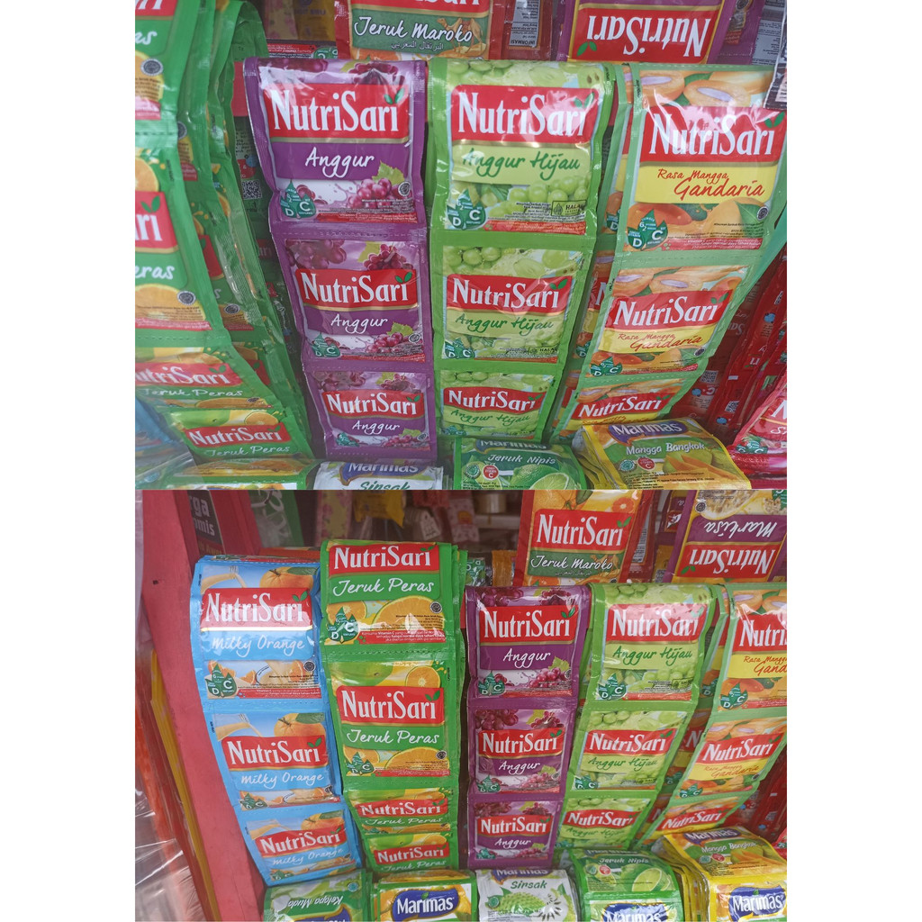 

Nutrisari Minuman Instan Sachet Isi 10pcs ( Satu Renceng )