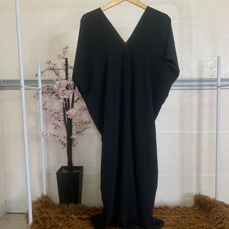 Long Dress Square Cringkle Airflow | Gamis Crinkle Atasan Muslimah-L.DRESS LILAC